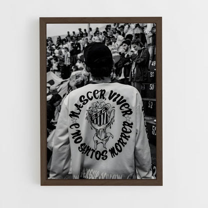 ap-santos fc-12 cadre Bois foncé