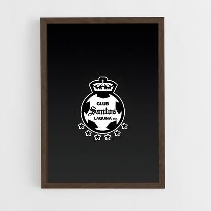 ap-santos laguna-7 cadre Bois foncé