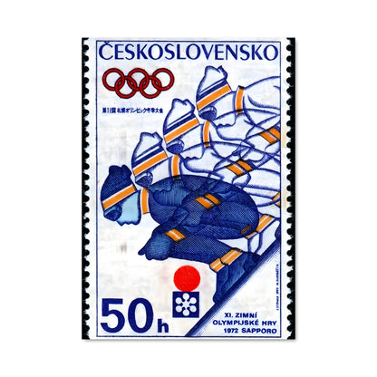 Poster Ski d'Hiver