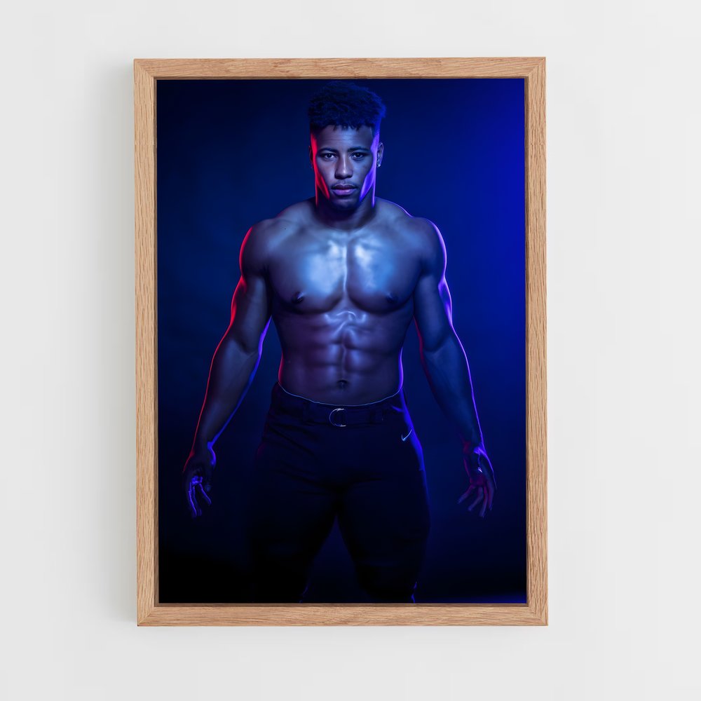 ap-saquon barkley-5 cadre Bois clair
