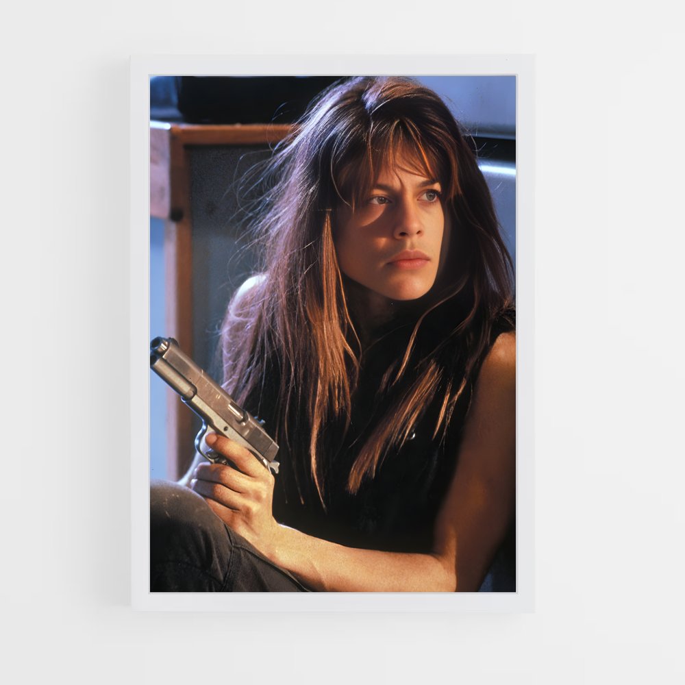 ap-sarah connor-1 cadre Blanc