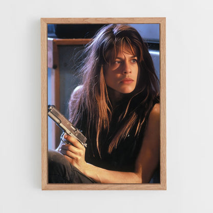 ap-sarah connor-1 cadre Bois clair