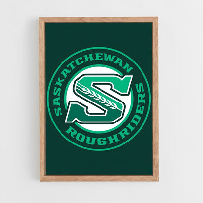 ap-saskatchewan roughriders-1 cadre Bois clair