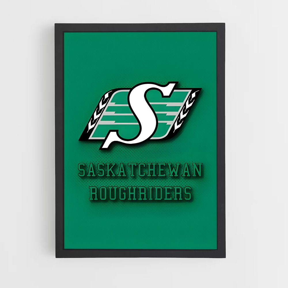 ap-saskatchewan roughriders-4 cadre Noir