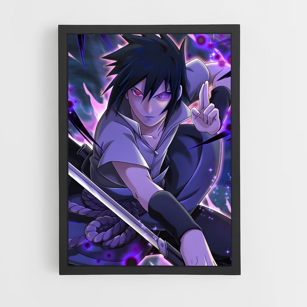 ap-sasuke uchiha-3 cadre Noir