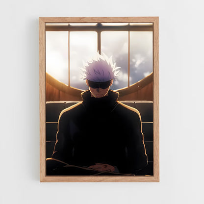 ap-satoru gojo-4 cadre Bois clair