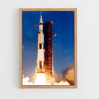ap-saturn v-1 cadre Bois clair