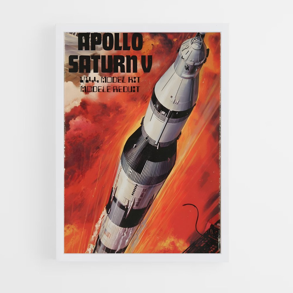 ap-saturn v-2 cadre Blanc