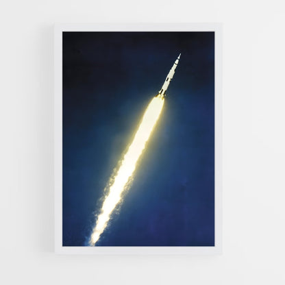 ap-saturn v-4 cadre Blanc