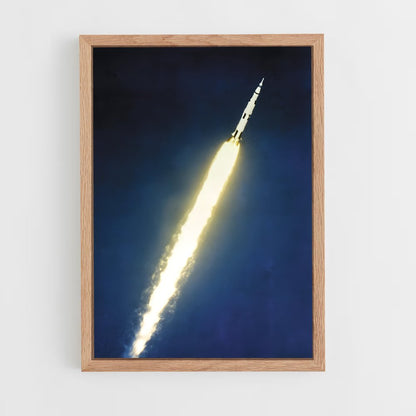 ap-saturn v-4 cadre Bois clair