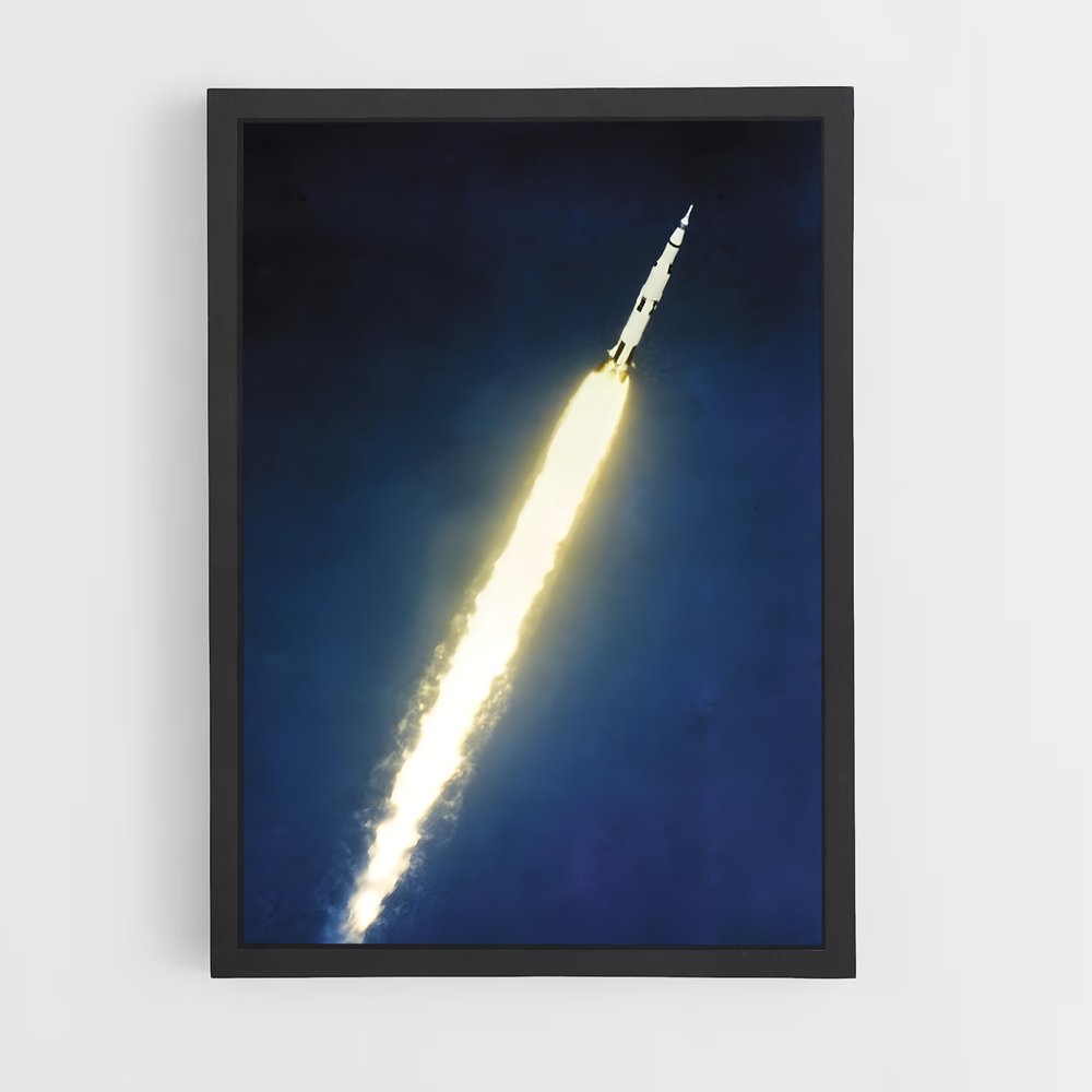 ap-saturn v-4 cadre Noir
