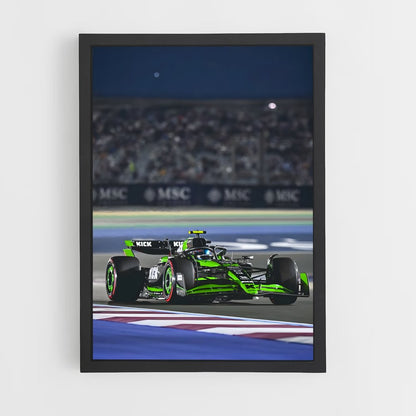 ap-sauber f1 team-7 cadre Noir