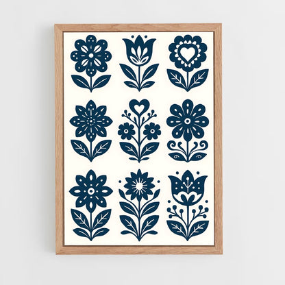 ap-scandinavian patterns-1 cadre Bois clair