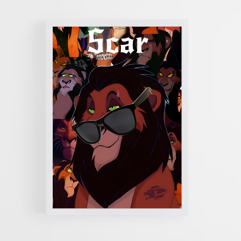 ap-scar-6 cadre Blanc