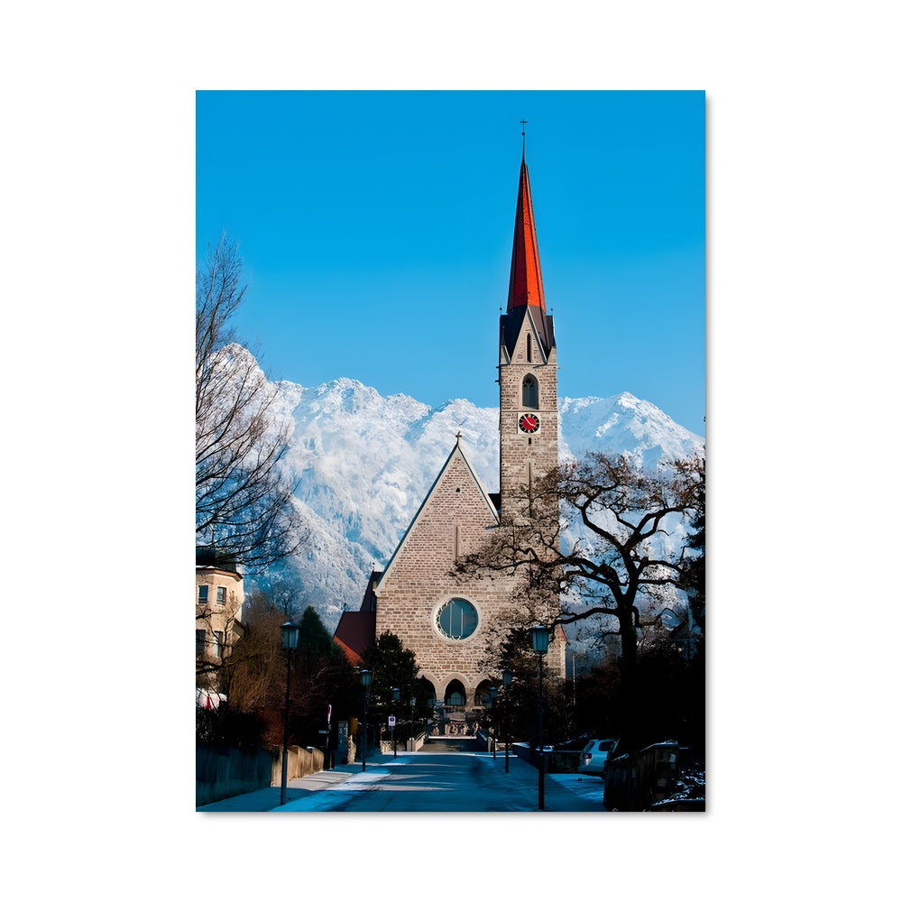 Poster Montagnes Sacrées