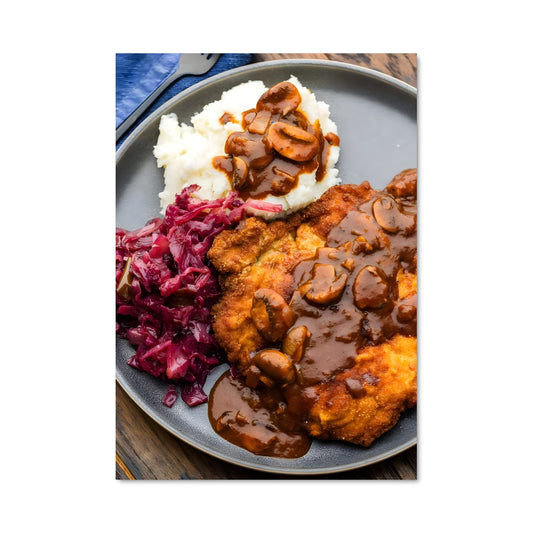 Poster Poulet Pané Gourmand