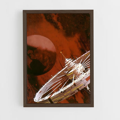 ap-sci fi art-4 cadre Bois foncé