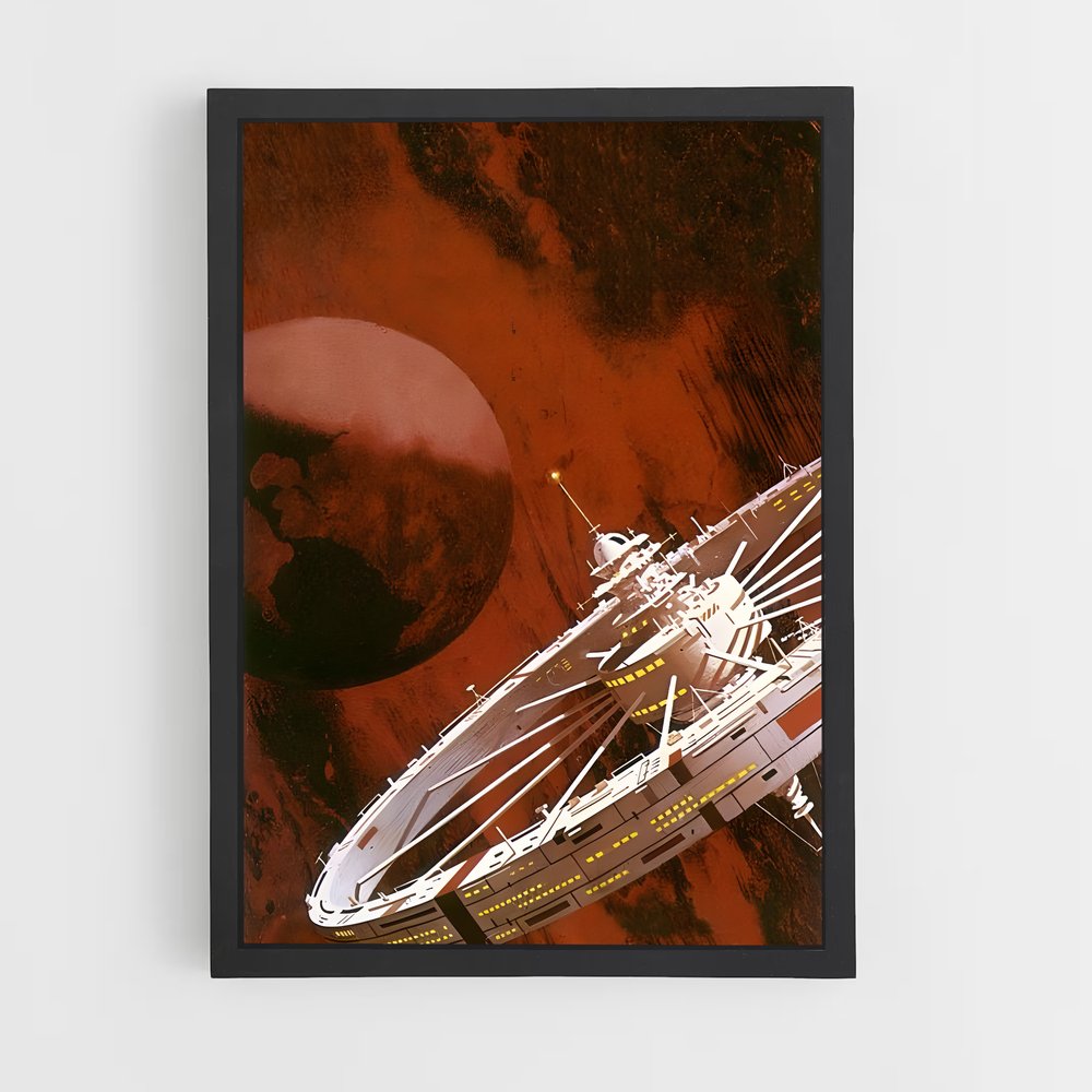 ap-sci fi art-4 cadre Noir