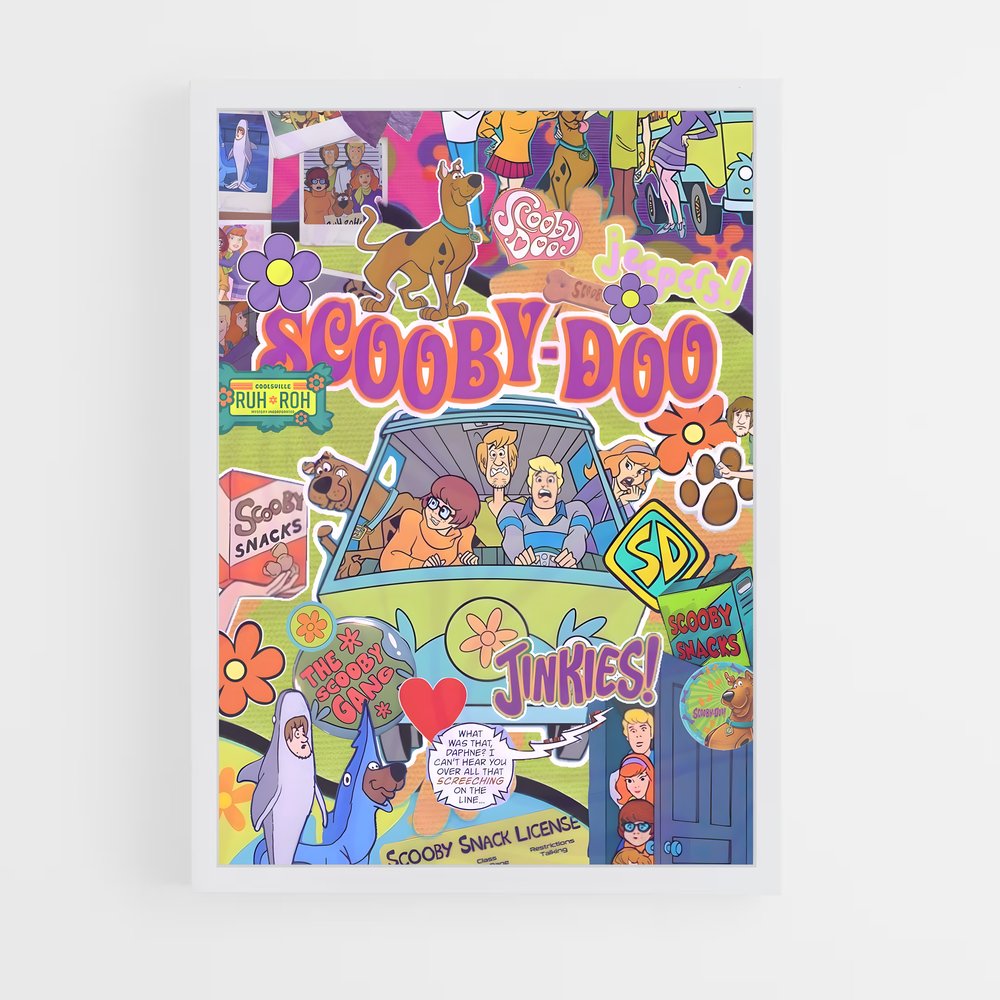 ap-scooby-doo-4 cadre Blanc