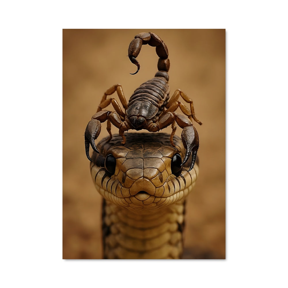 Poster Scorpion Majestueux