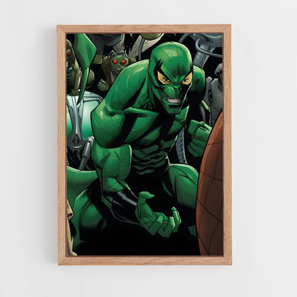 ap-scorpion spider-man-6 cadre Bois clair