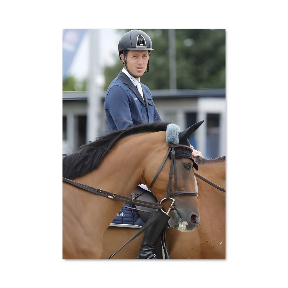 Poster Chevalière en Course