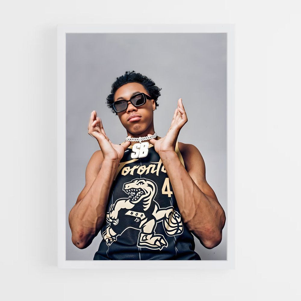 ap-scottie barnes-1 cadre Blanc