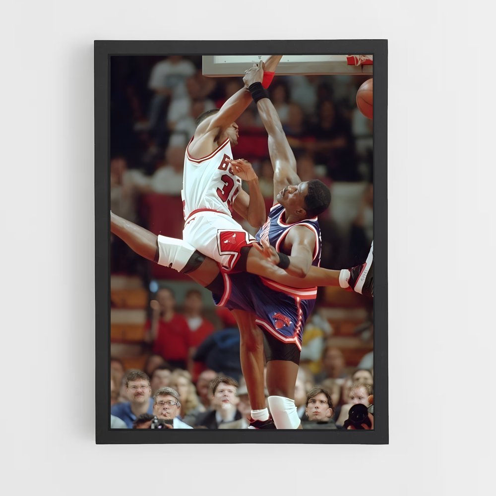 ap-scottie pippen-5 cadre Noir
