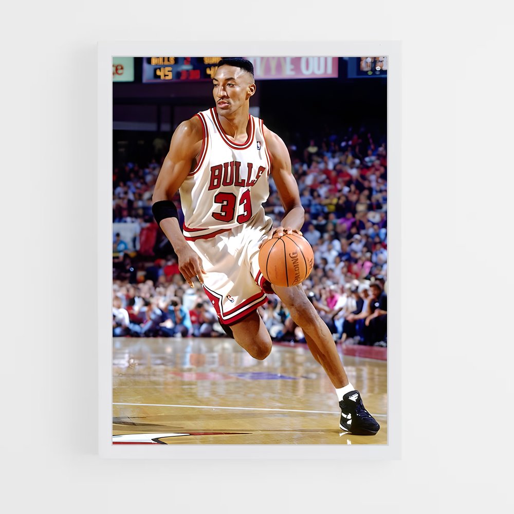 ap-scottie pippen-7 cadre Blanc