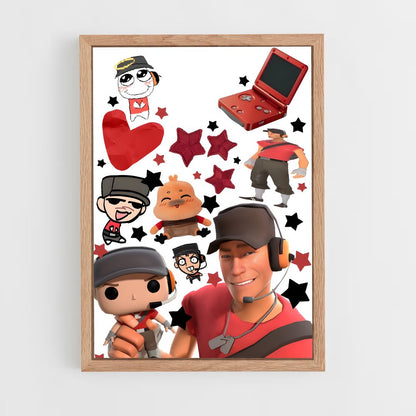 ap-scout tf2-1 cadre Bois clair