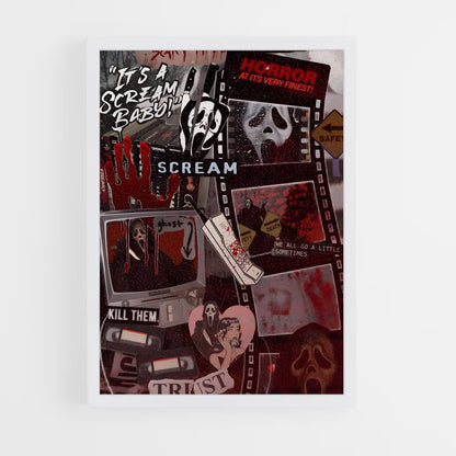 ap-scream-3 cadre Blanc