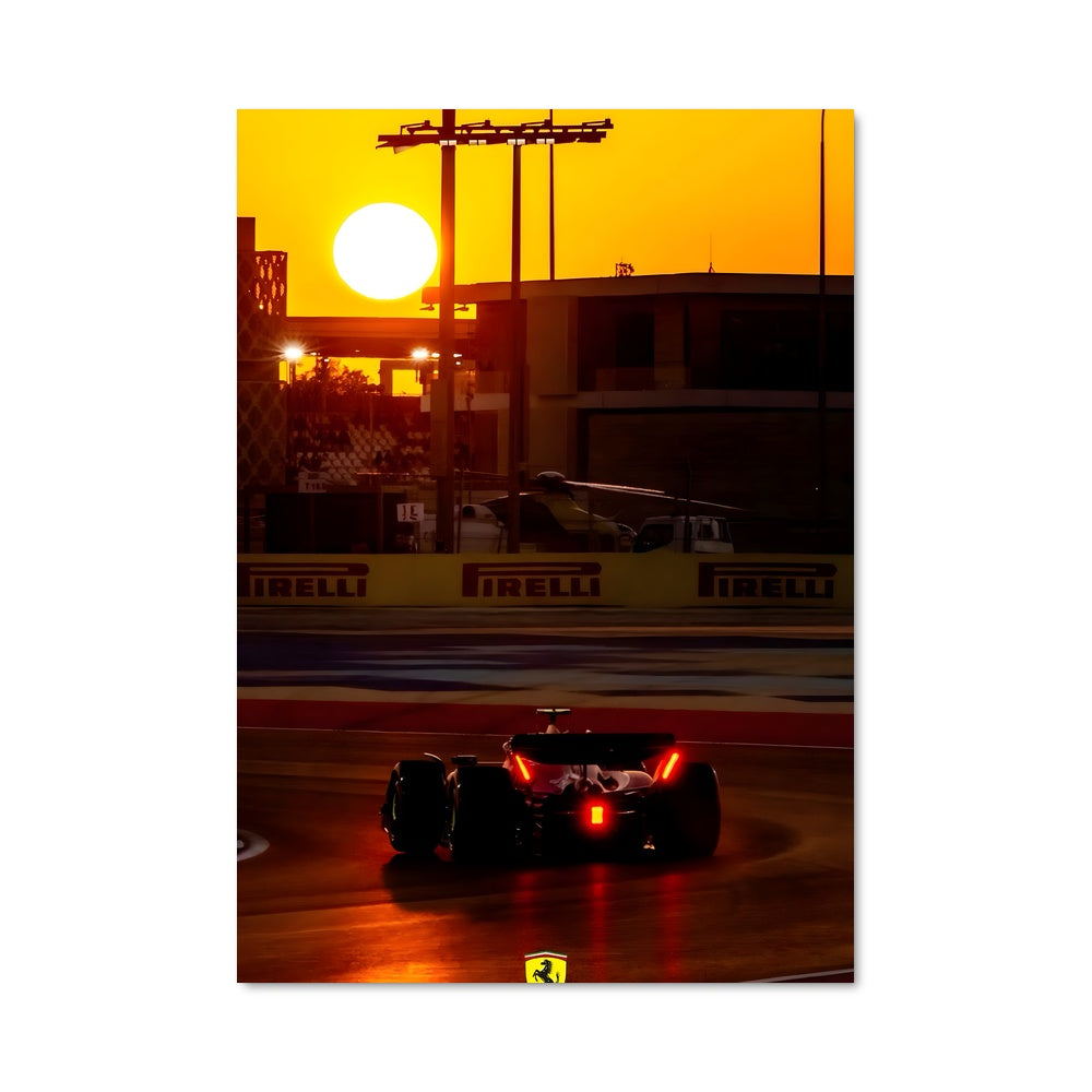 Poster Coucher de Vitesse