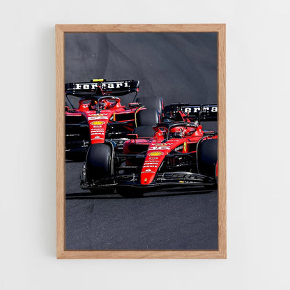 ap-scuderia ferrari-3 cadre Bois clair