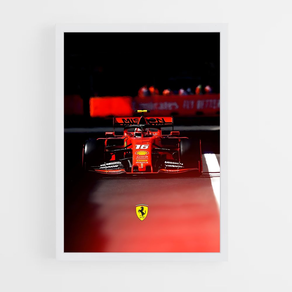ap-scuderia ferrari-6 cadre Blanc