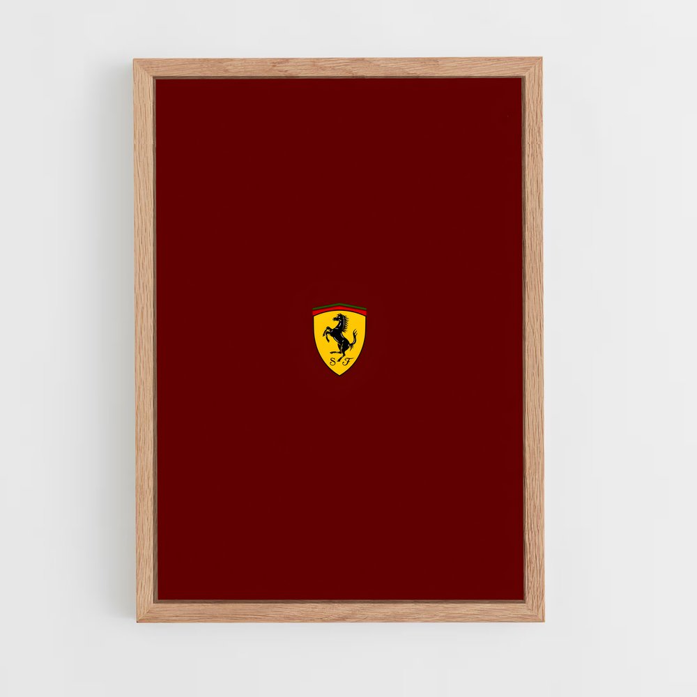 ap-scuderia ferrari-8 cadre Bois clair