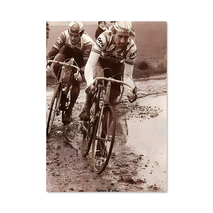 Poster Piste Boueuse