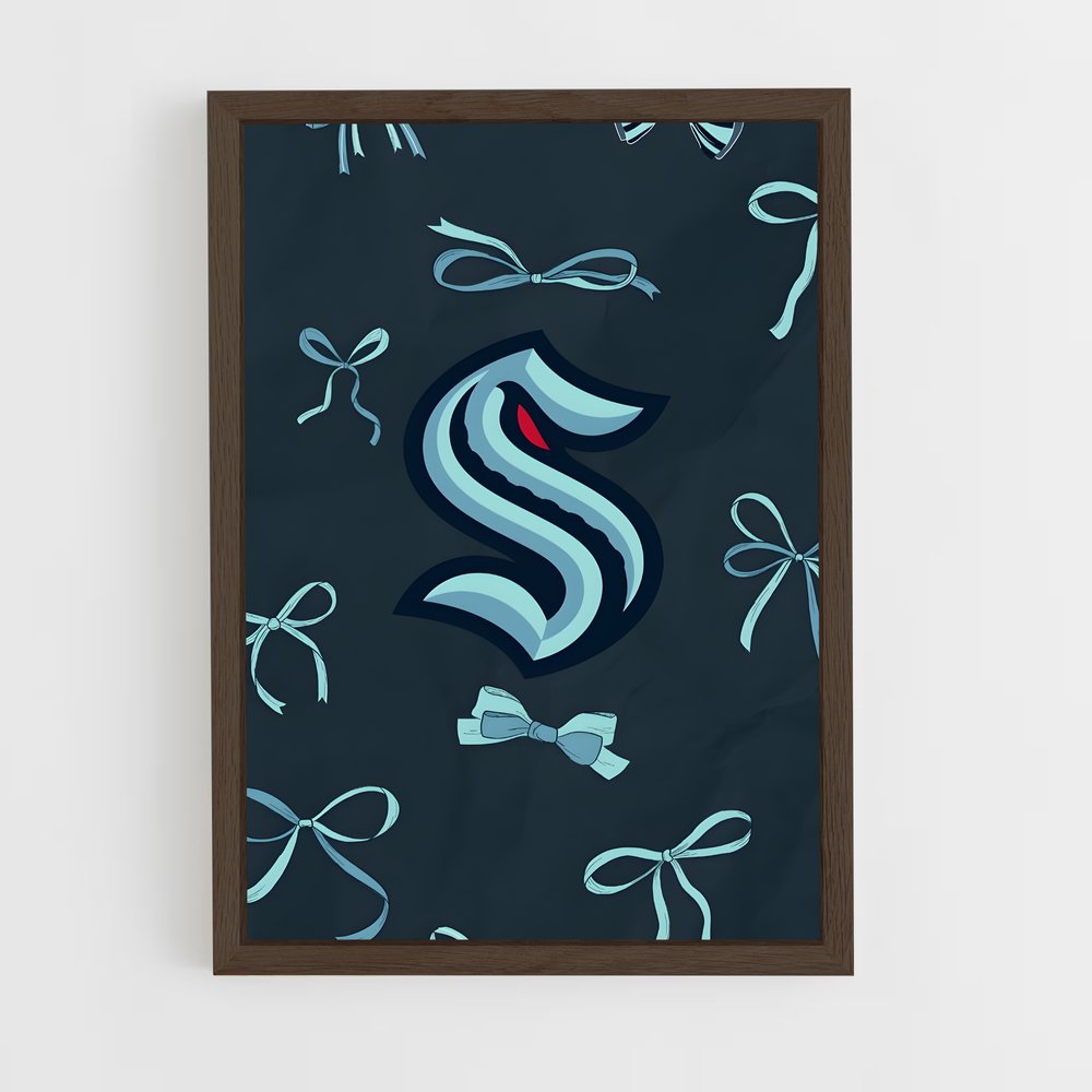 ap-seattle kraken-3 cadre Bois foncé