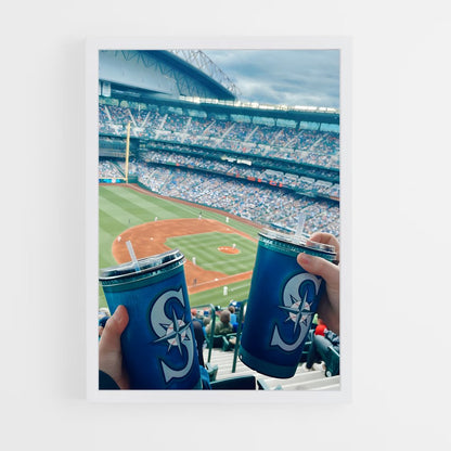 ap-seattle mariners-2 cadre Blanc