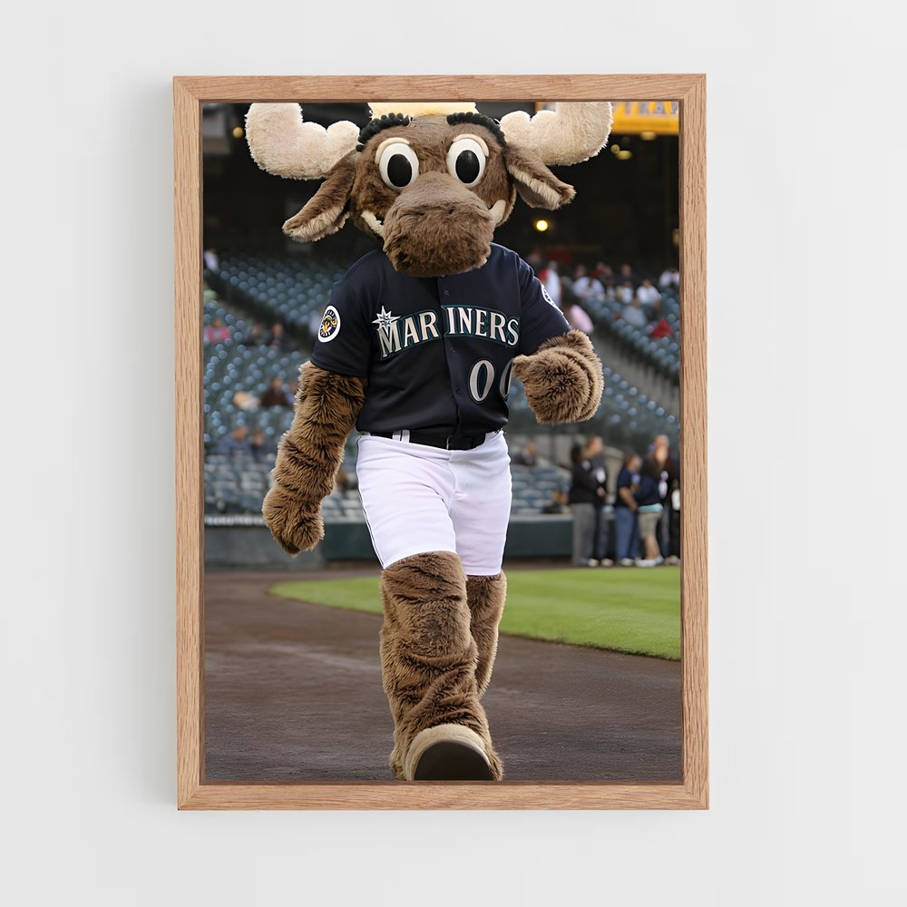ap-seattle mariners-4 cadre Bois clair