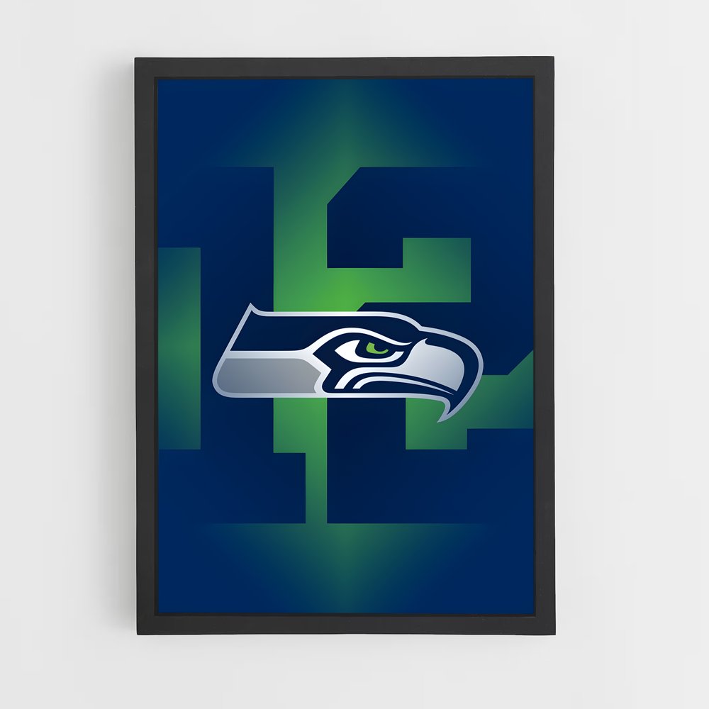ap-seattle seahawks-9 cadre Noir