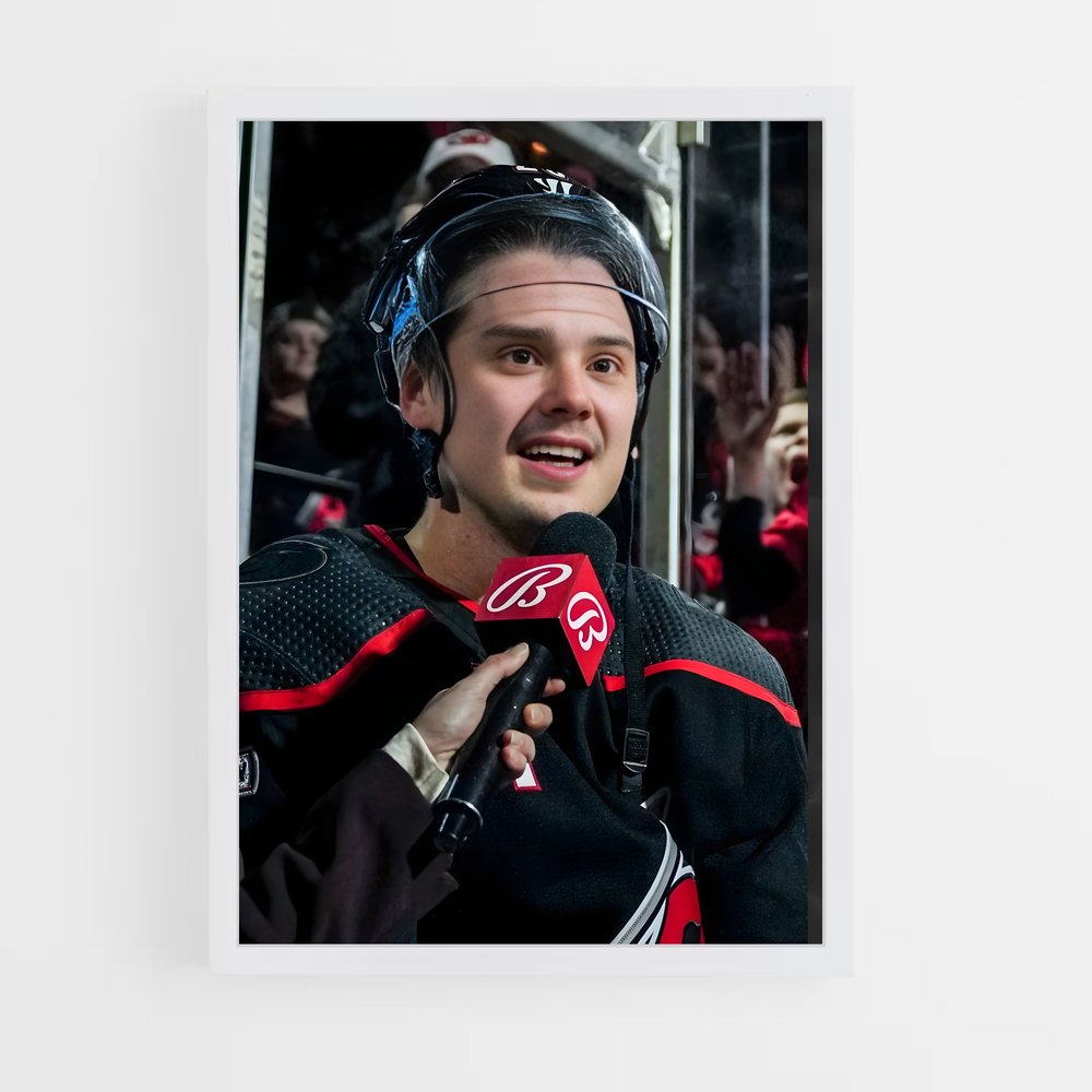 ap-sebastian aho-5 cadre Blanc
