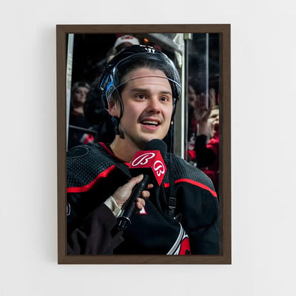 ap-sebastian aho-5 cadre Bois foncé