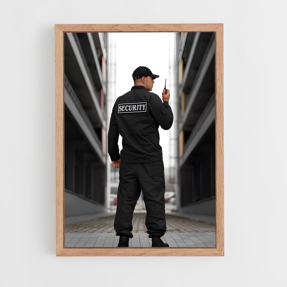 ap-security guard-2 cadre Bois clair