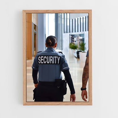 ap-security guard-3 cadre Bois clair
