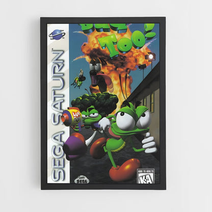 ap-sega saturn-3 cadre Noir