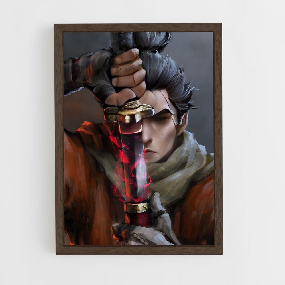 ap-sekiro-5 cadre Bois foncé