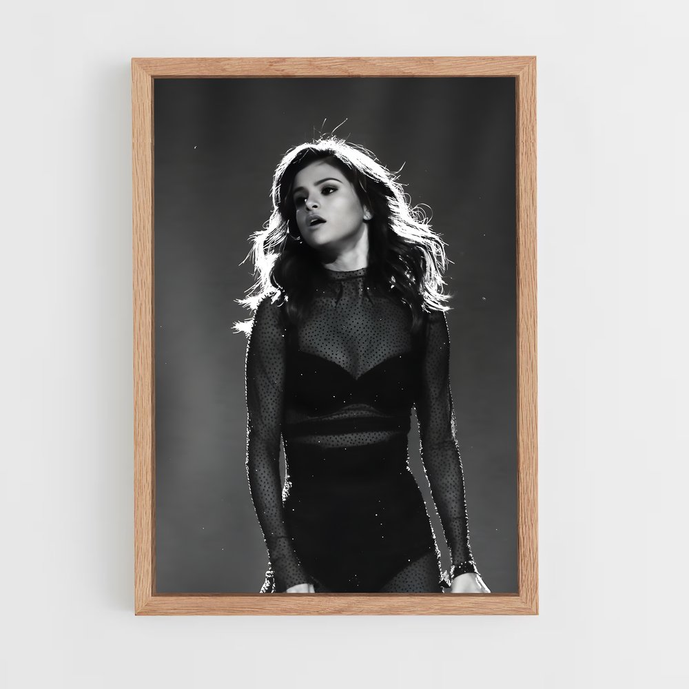 ap-selena gomez-3 cadre Bois clair