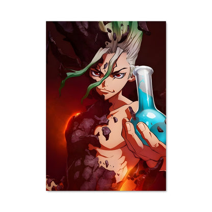 Poster Senku le Génie