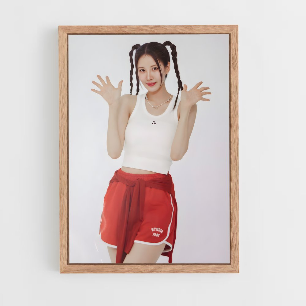 ap-seohyun-2 cadre Bois clair