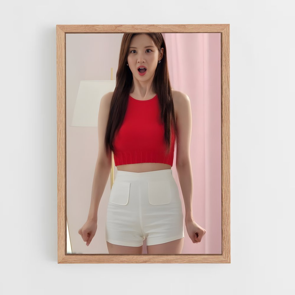 ap-seohyun-4 cadre Bois clair